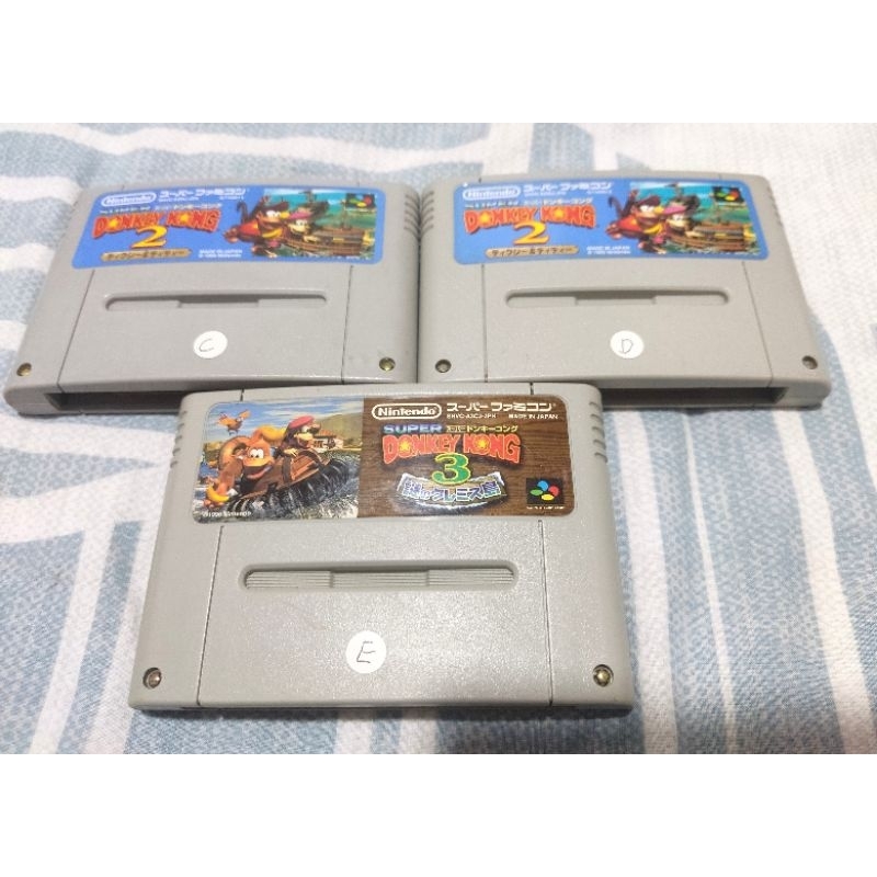 Super Donkey Kong 2,Super Donkey Kong 3 Super Famicom Nintendo Japan ...