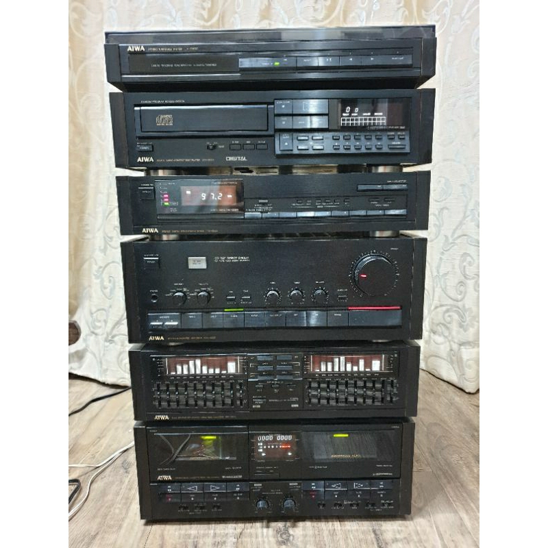 Vintage Aiwa mx-900 radio hifi set, used | Shopee Malaysia