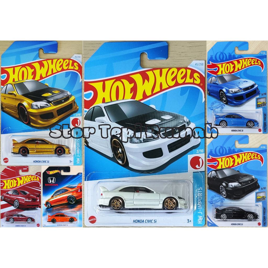 Hot wheels honda 2024 civic si 2001