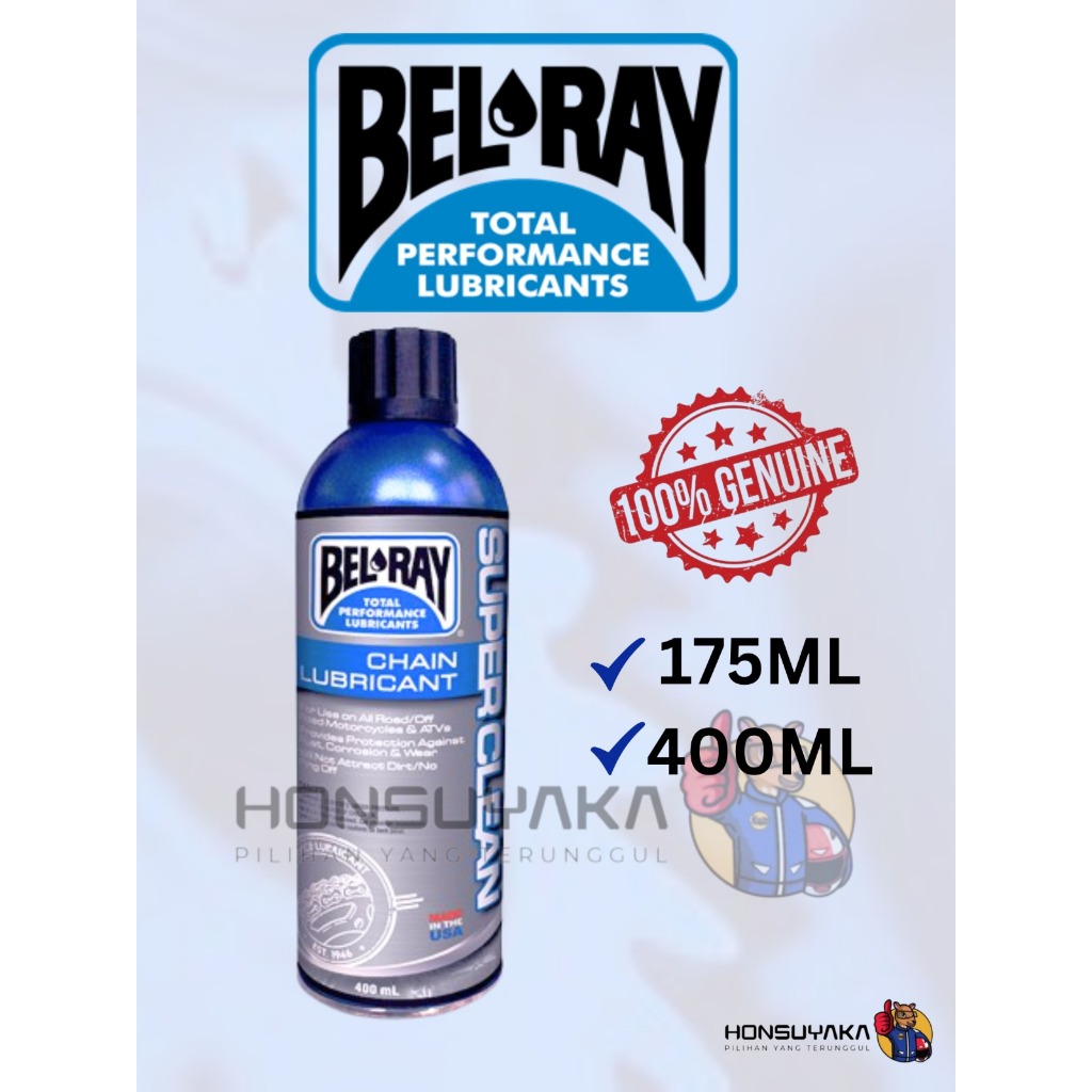 BELRAY BLUE TAC CHAIN LUBRICANT 175ML/400ML Shopee Malaysia