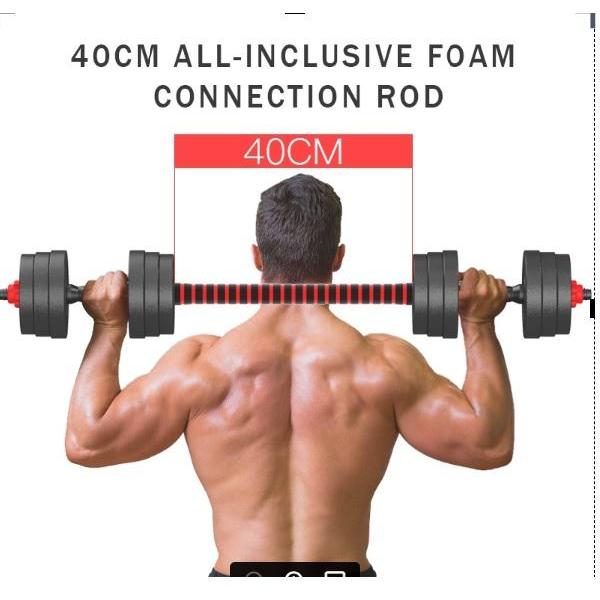 30kg Dumbbell Set Darbell Set Dumbell Gym Equipment Exercise Equipment ...