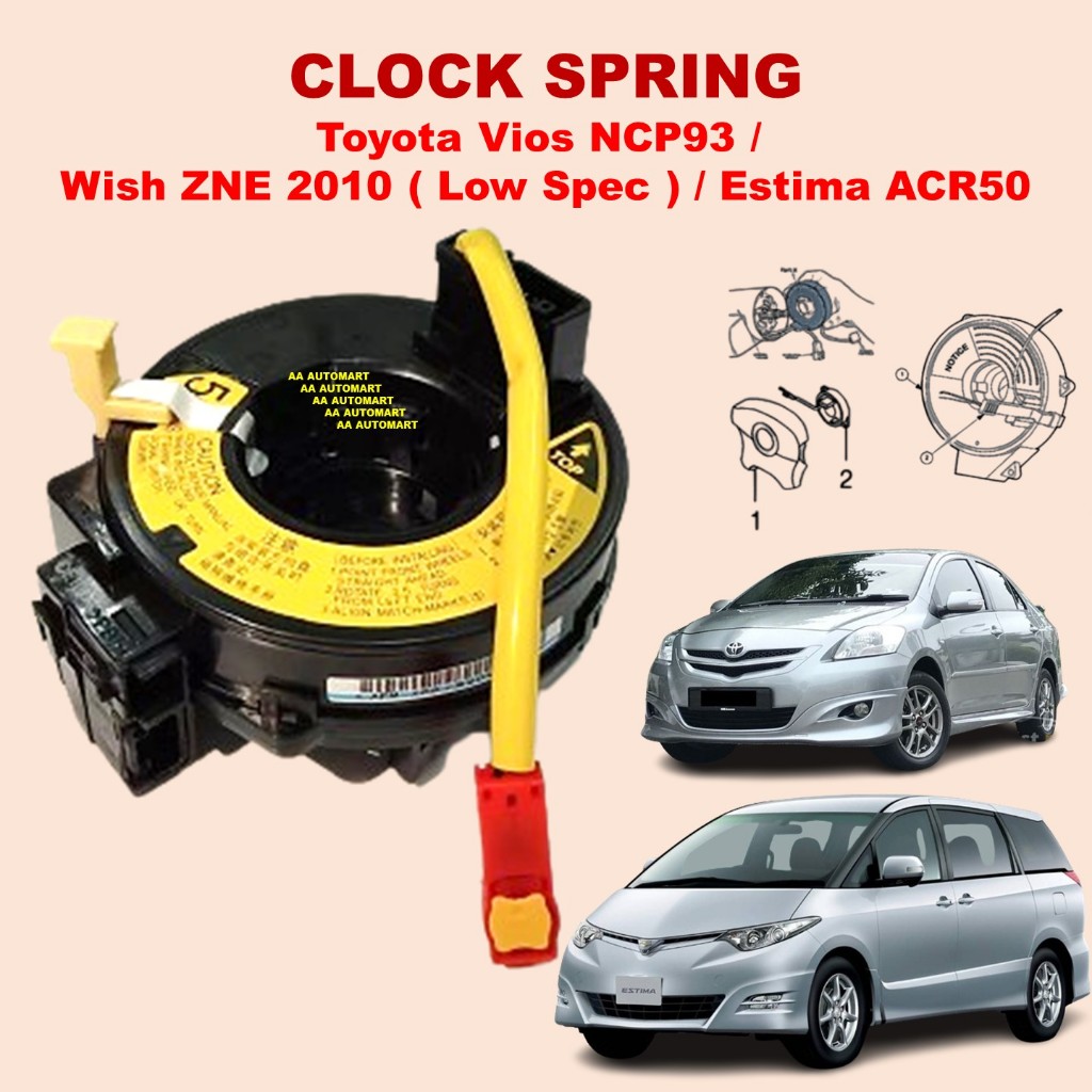 ORIGINAL Toyota Vios NCP42 Old / Camry ACV30 / Rush / Wish Airbag ...