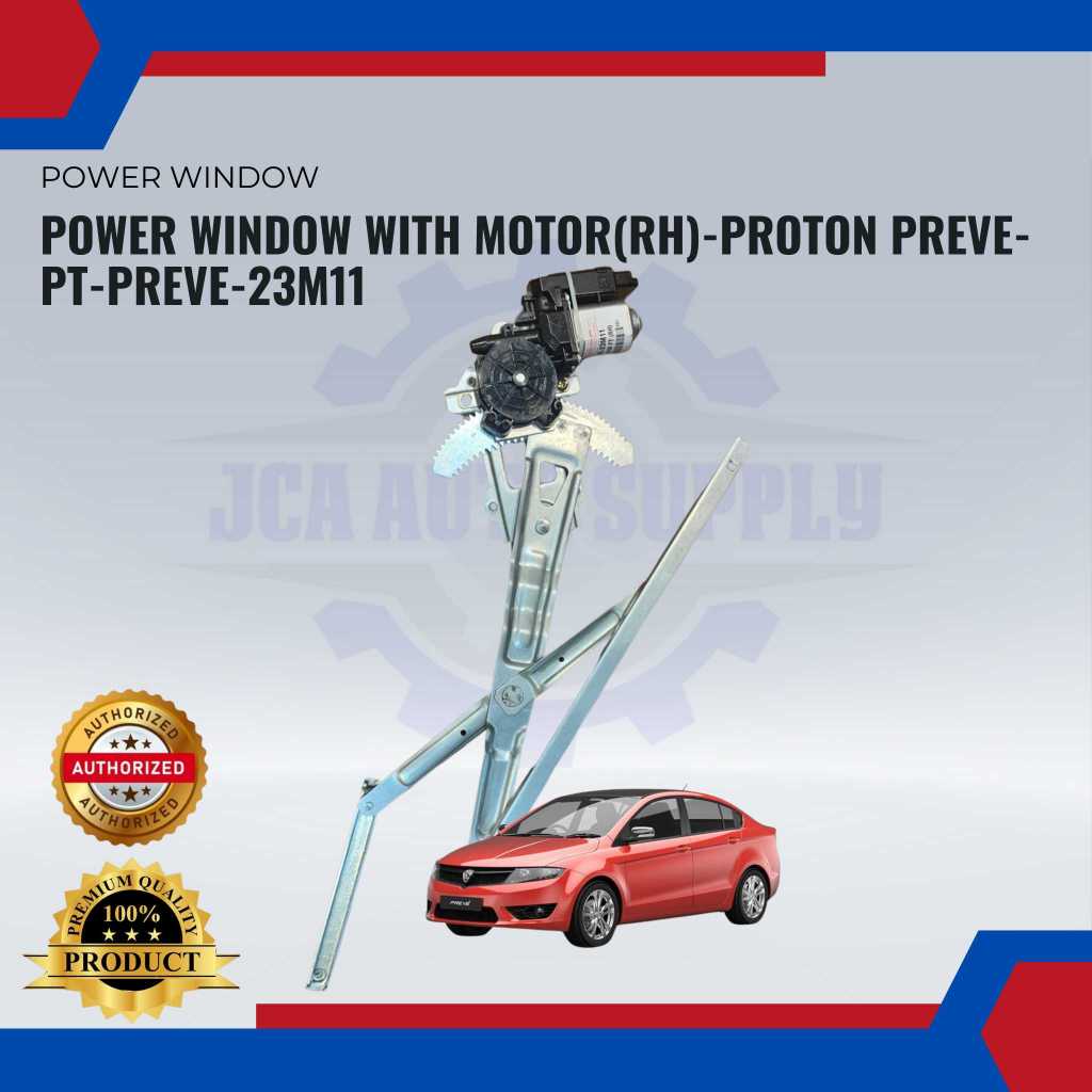 Power Window With Motor Front-RH-Proton Preve-PT-PREVE-23M11 | Shopee ...