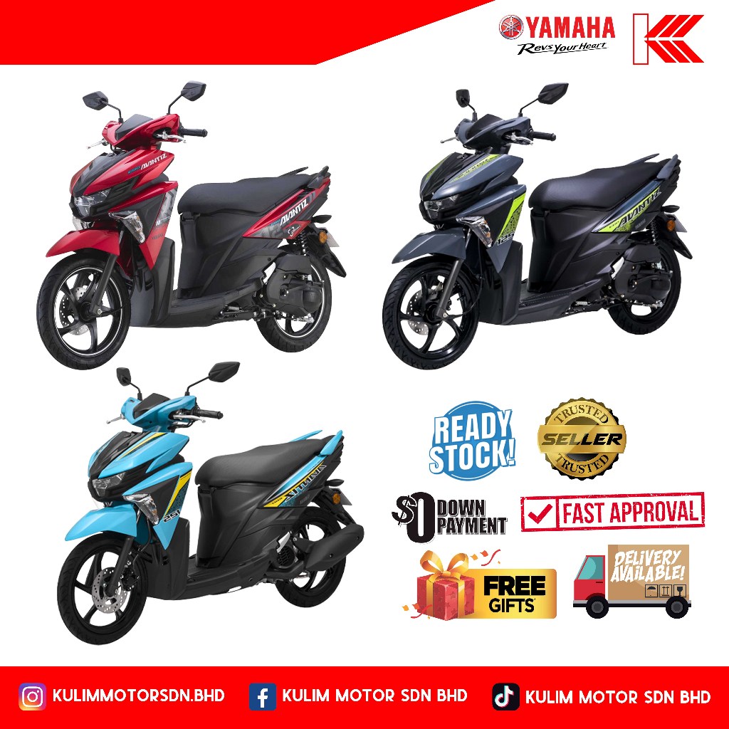 YAMAHA EGO AVANTIZ 2024 | Shopee Malaysia