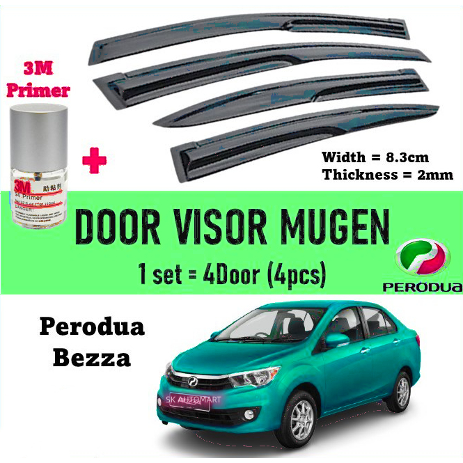 (4 PCS) High-Quality Air-Press Window PERODUA BEZZA (2016-2024) DOOR ...
