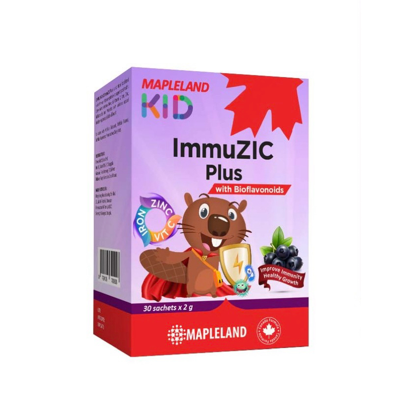 Mapleland Kid Immuzic Plus (2g x 30Sachets) | Shopee Malaysia