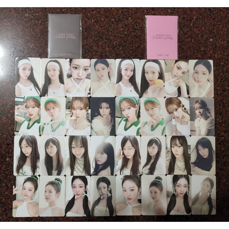 Complete) Aespa Season's Greetings 2024 Trading Card Photocard PC