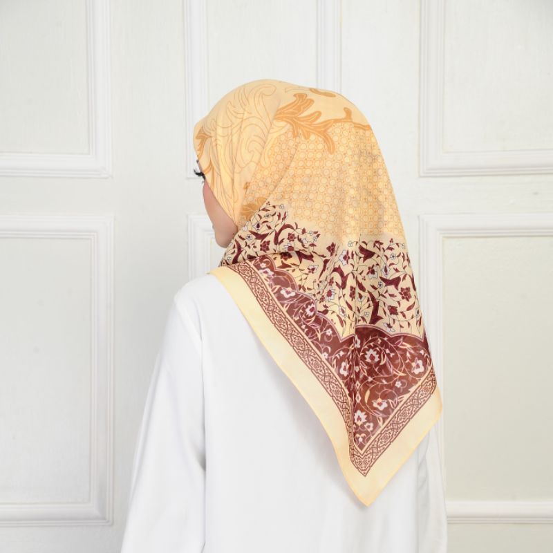 Tudung Bawal Cotton Voile Premium Printed Monogram Corak Bidang 45 ...