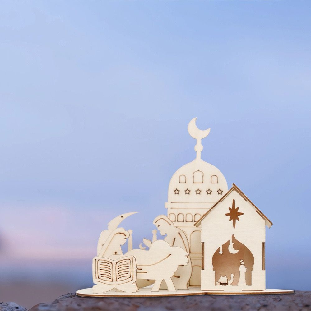 Hari Raya Wooden Wonder Craft Kit (DIY wooden craft kit) | Shopee Malaysia