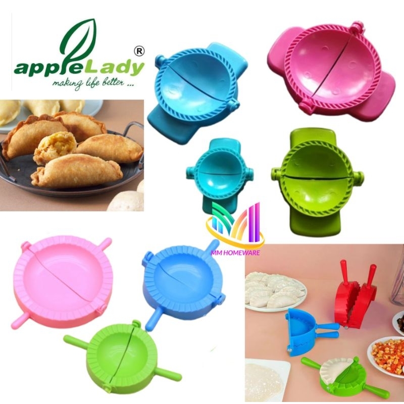 Applelady Plastic Curry Puff Mould / Dumpling Mould / Acuan Karipap ...