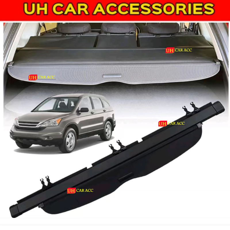 HONDA CR V CRV G3 2007 2011 RETRACTABLE TRUNK COVER TONNEAU COVER BOOT COVER Shopee Malaysia