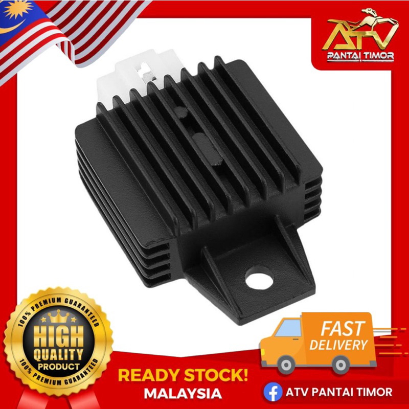Buy Shamofeng 4 Pin Voltage Regulator For 50cc 70cc 90cc 110cc 125cc - View #11