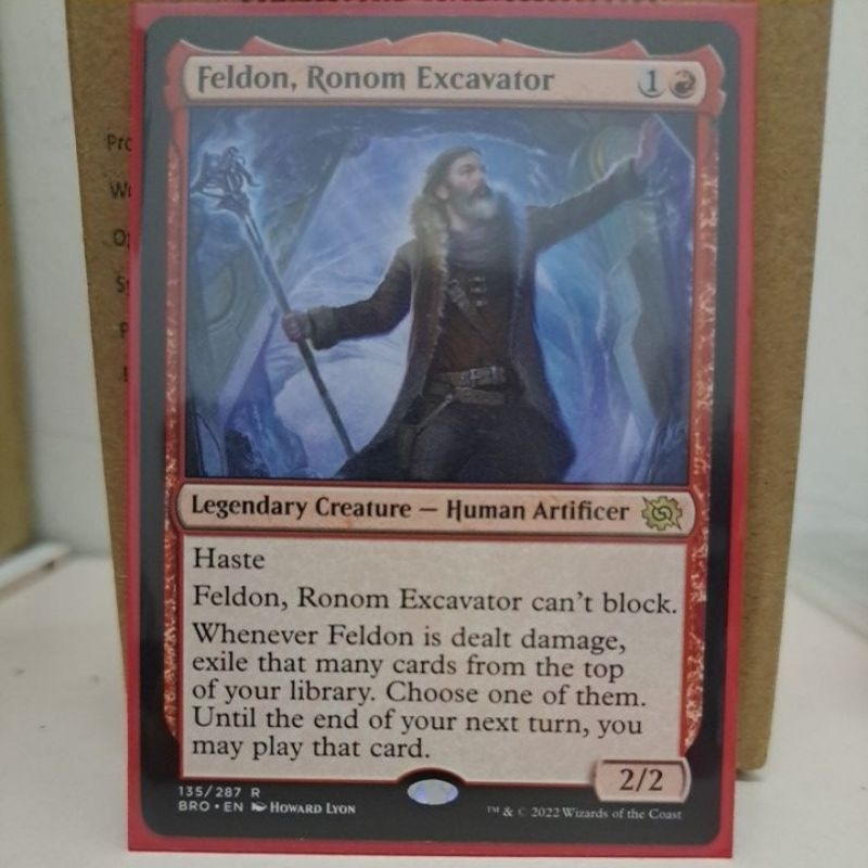 MTG Feldon, Ronom Excavator (BRO)(Rare) | Shopee Malaysia