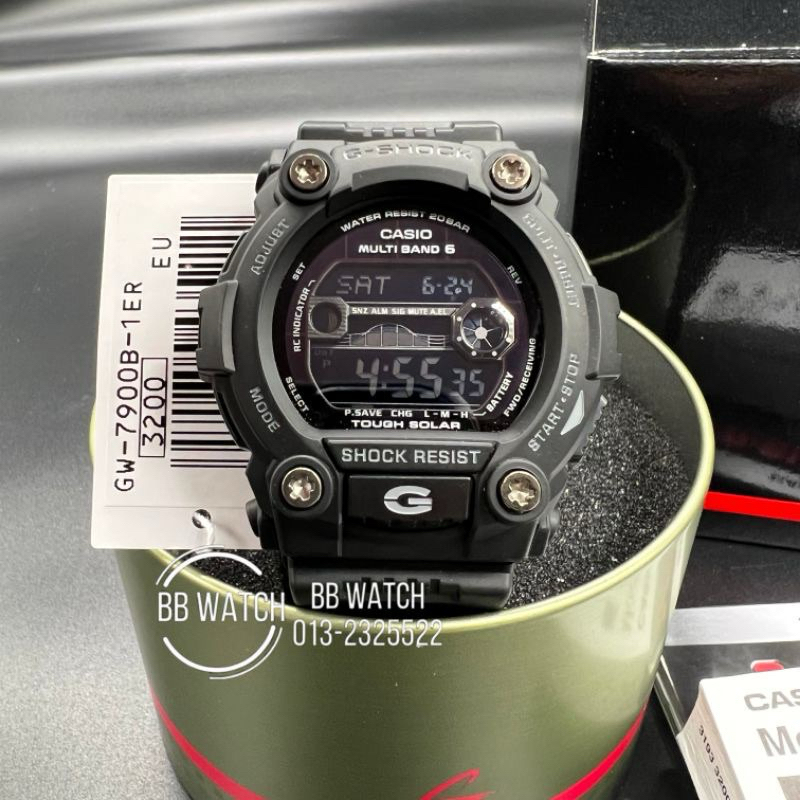 G Shock 100 authentic Euro Set Mat Moto Tough Solar GW 7900B 1 GW 7900B 1ER GW 7900B 1ER GW7900B 1 GW7900 1ER Shopee Malaysia