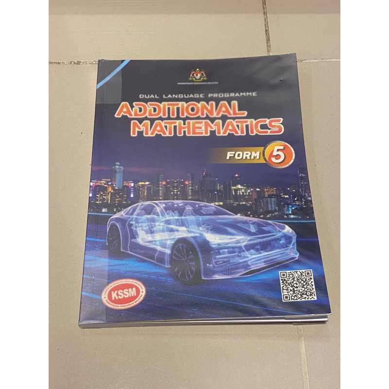 Form 5 add maths textbook eng shopee malaysia