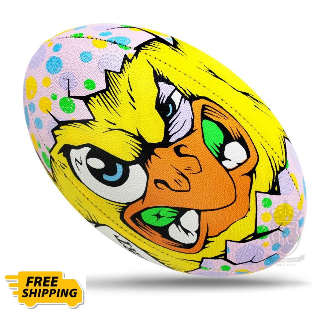 GILBERT RANDOMS SUPPORTER RUGBY BALL - ANGRY CHICKEN | Shopee Malaysia