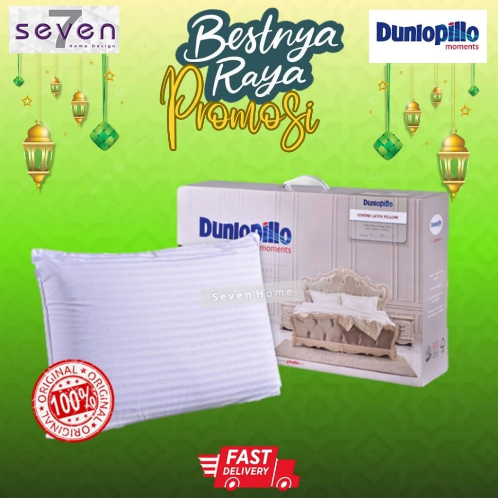 Dunlopillo Serene Latex Pillow (natural latex pillow) 100 Original