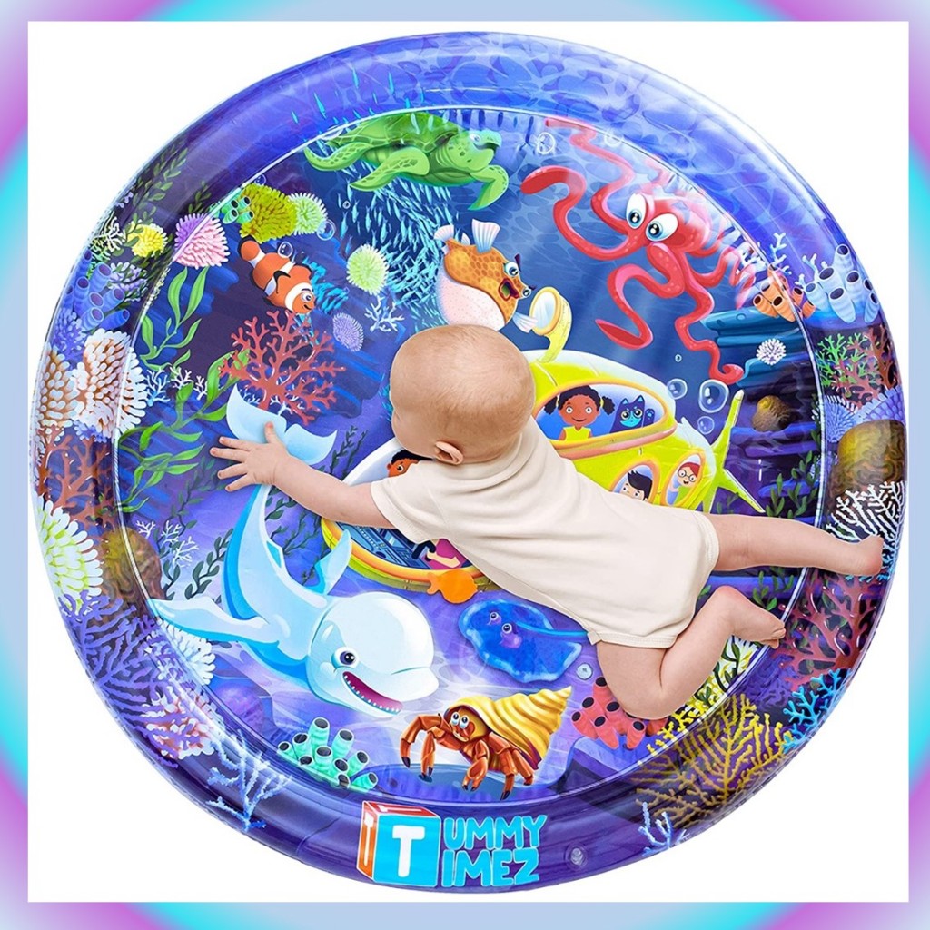 CEO Baby Infant Inflatable Water Play Mat Tummy Time Cushion Patted ...