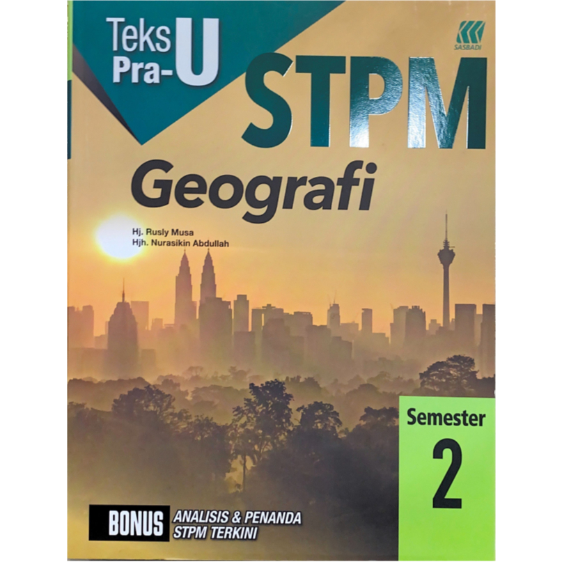 Citylight Buku Rujukan Teks Pra U Stpm Semester Sasbadi