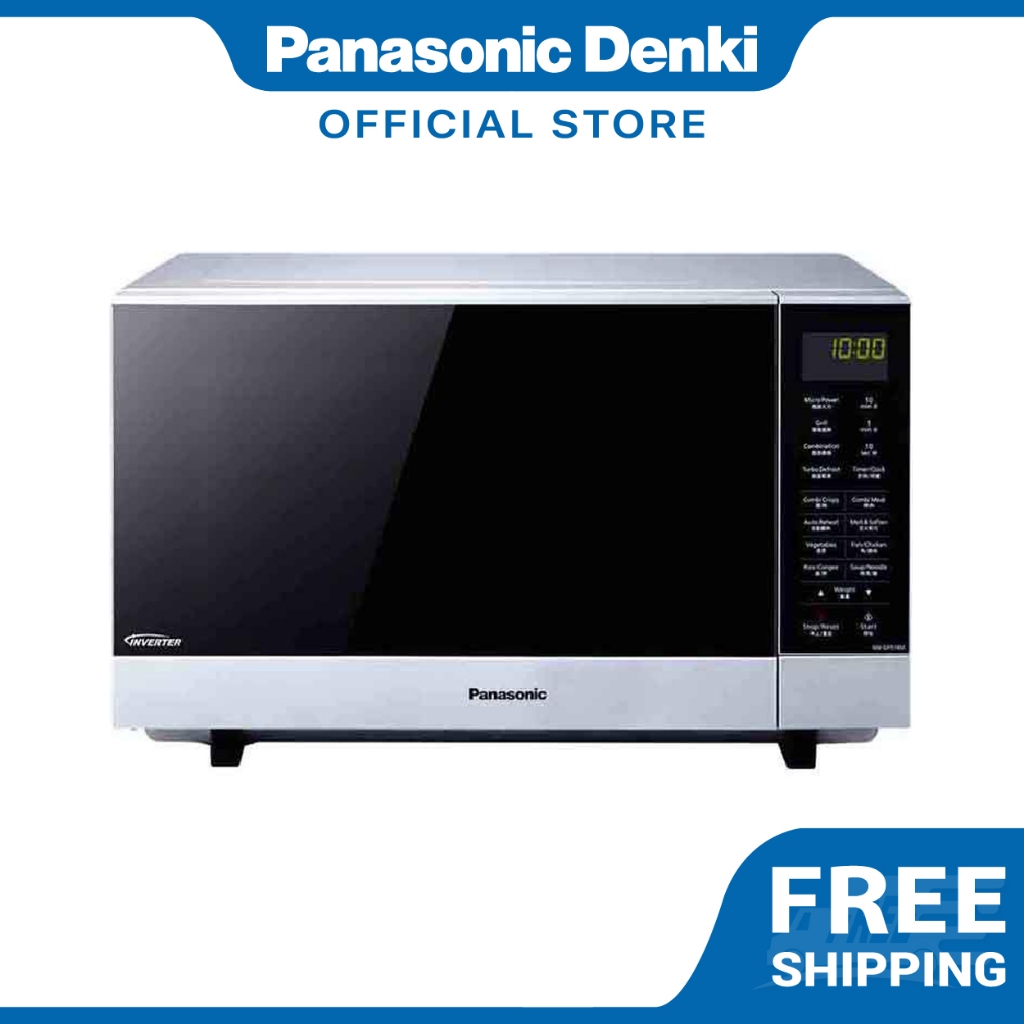 PANASONIC NNSF564W Microwave Oven 27L with Flat & Wide Cavity & Precise Power Control NN