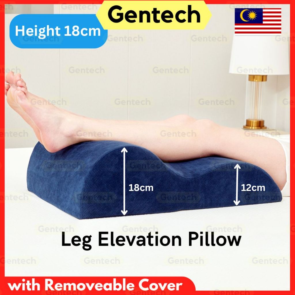 Leg Elevation Bed Pillow for Varicose Veins Relieves and Recovers Foot