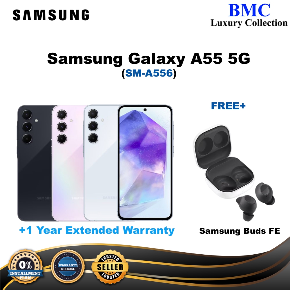Samsung Galaxy A55 5G(SM-A556)(12GB+256GB)(SAMSUNG MALAYSIA SET ...