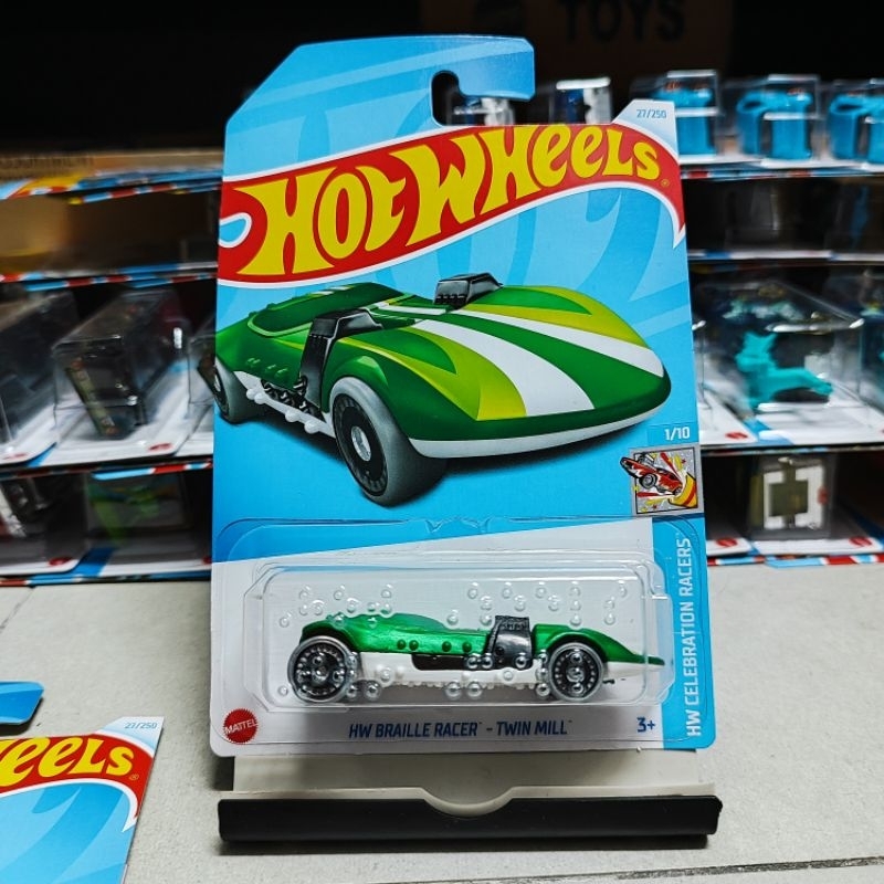 Hot Wheels HW Braille Racer - Twin Mill (Green) | Shopee Malaysia
