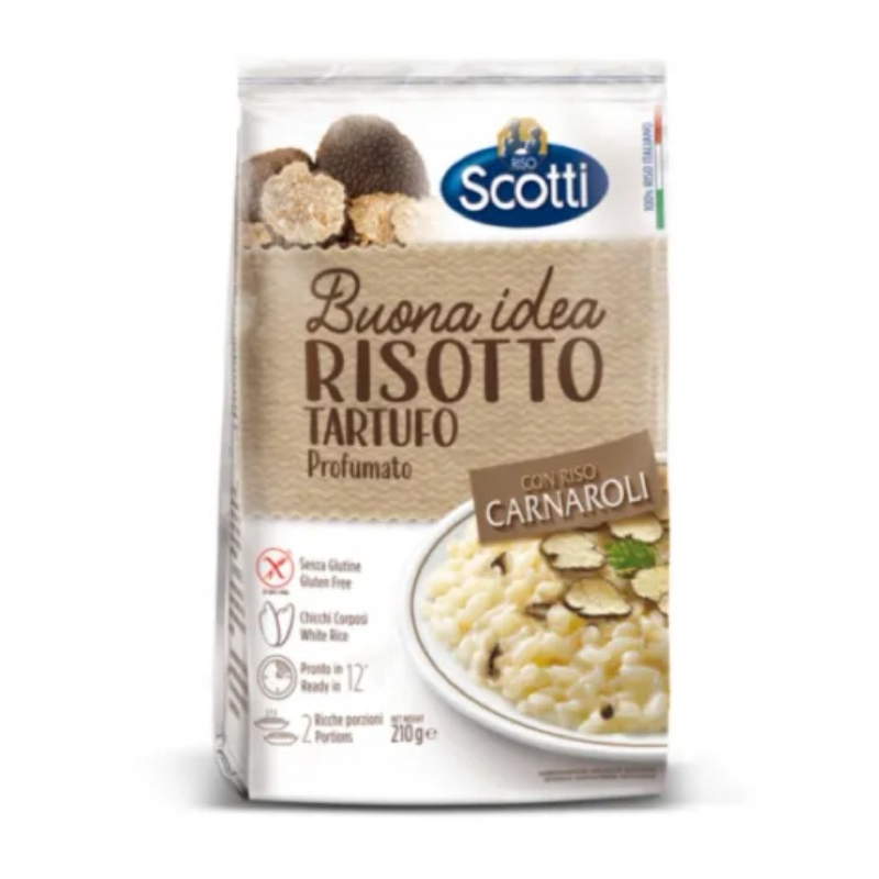 Scotti Risotto with Truffle/ Milanese / Parmigiana with creamy cheese ...