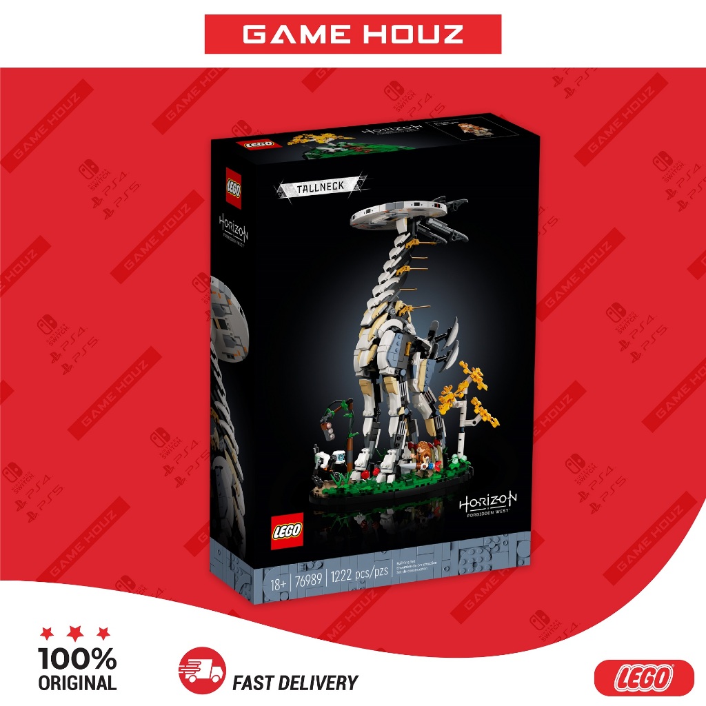 Horizon Forbidden West: Tallneck 76989 Building Set outlets (1,222 Pieces)