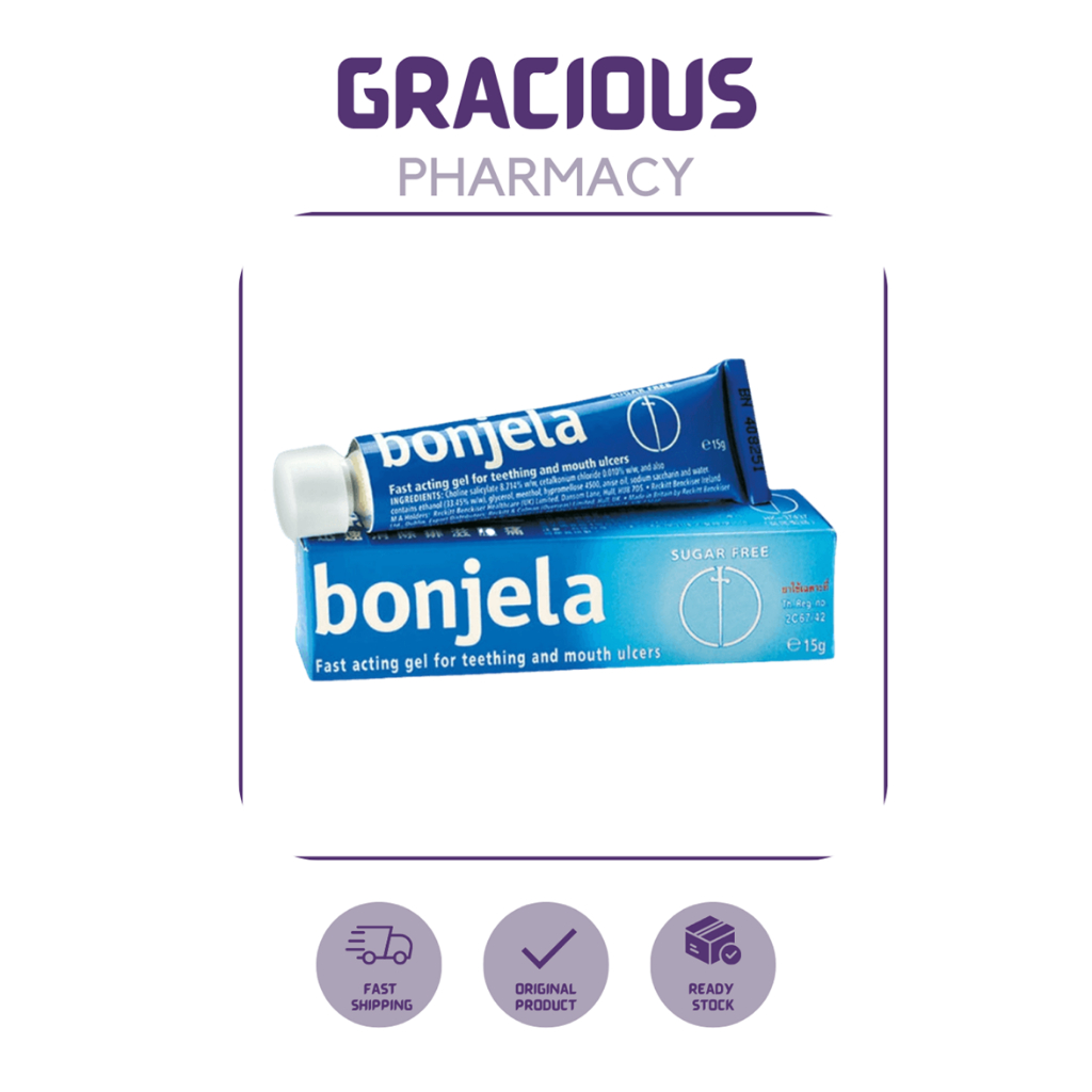 BONJELA SUGAR FREE MOUTH ULCER GEL 15G | Shopee Malaysia