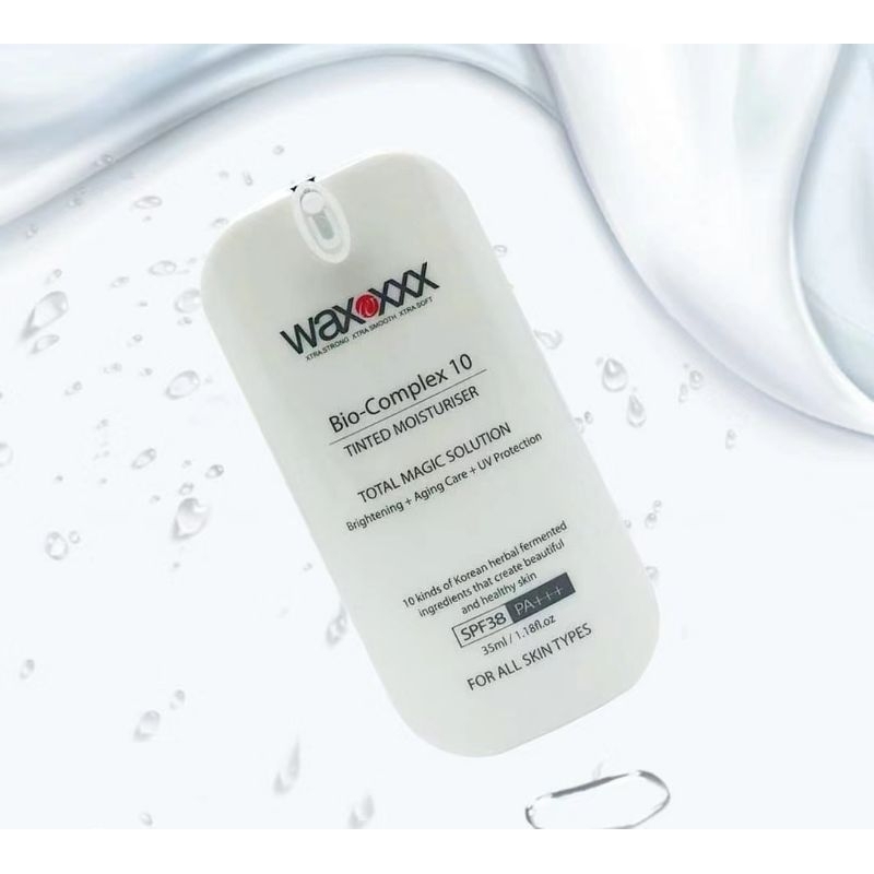 Waxxxx Bio complex 10 Tinted moisturizer BC Cream 35ml SPF38 Wax
