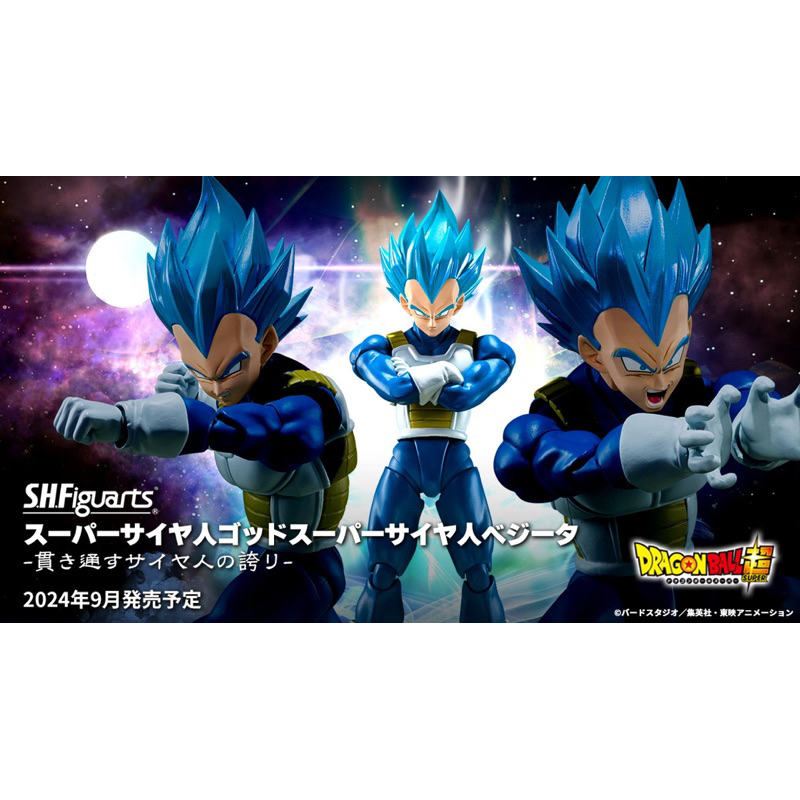 [P-SEP 2024] BANDAI S.H.Figuarts SHF Super Saiyan God Vegeta -The Pride ...