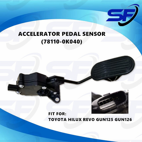 TOYOTA HILUX REVO GUN125 GUN126 ACC PEDAL SENSOR ASSY 78110-0K040 78110 ...