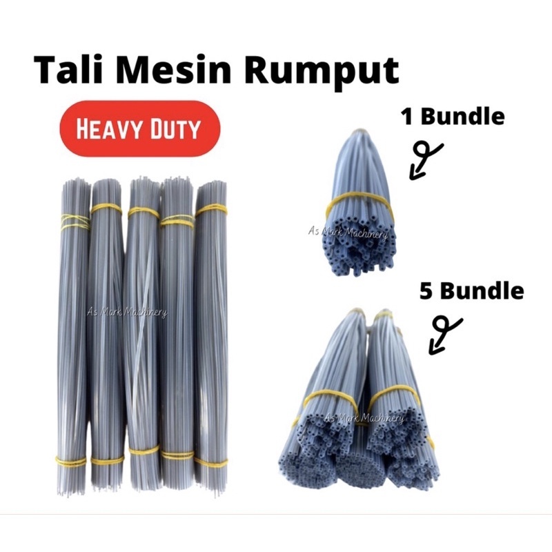 HEAVY DUTY]Tali Mesin Rumput 12