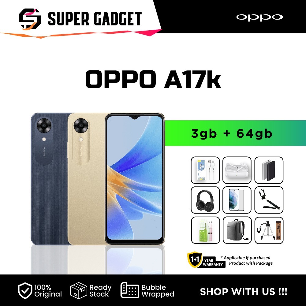 OPPO A17K [3GB RAM 64GB ROM] / A17 [4GB RAM 64GB ROM] - Original OPPO ...