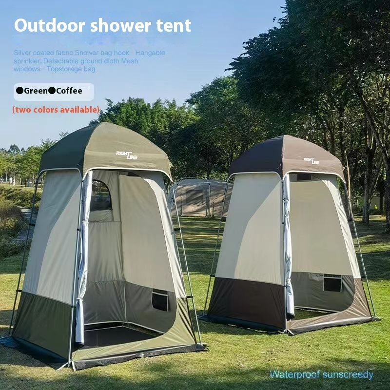Outdoor Tent Toilet Tent CampingTent Waterproof Shower Tent Multi ...