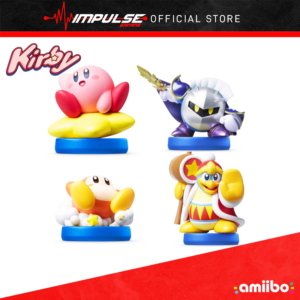 Amiibo Kirby Series Kirby, Meta Knight, King Dedede, Waddle Dee
