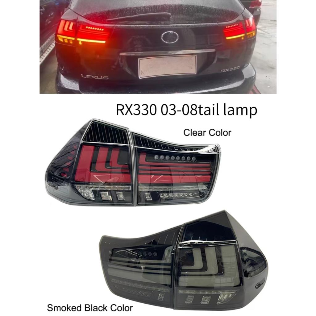 Toyota Harrier / Lexus RX Tail Rear Lamp Light LED (NEW) | Shopee Malaysia