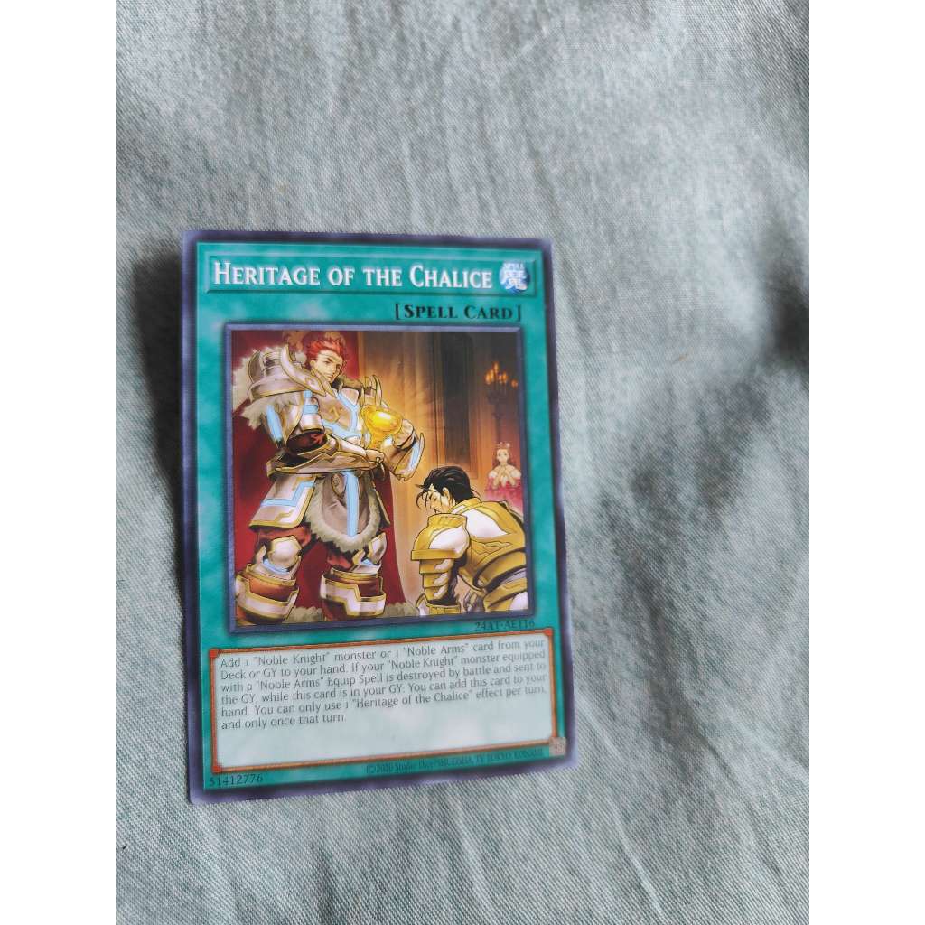 Yugioh Heritage Of The Chalice Tercia 2 Ultras 1 Secret | Envío Gratis
