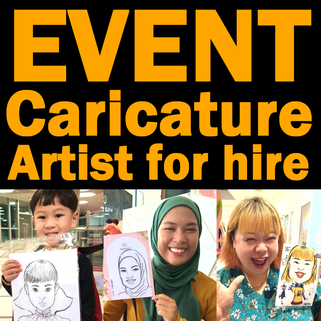 EVENT Caricature Drawing | Artist for hire on your Event, Party ...