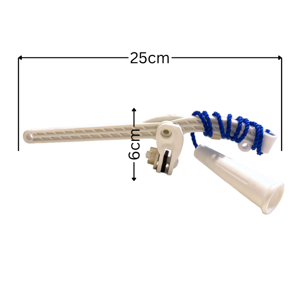 Flush Handle With Nylon Rope For High Level Cistern Toilet Use ...