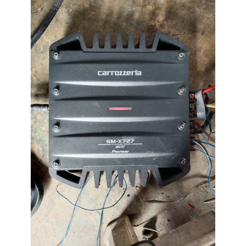 Power amplifier carrozzeria GM-X727 2 channel | Shopee Malaysia