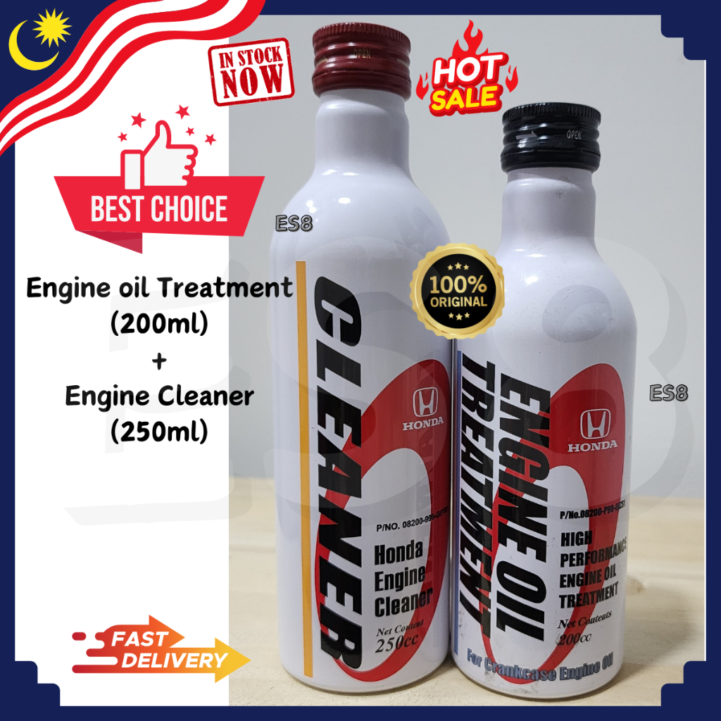 Original Honda High Performance Fuel System Cleaner + Engine Oil