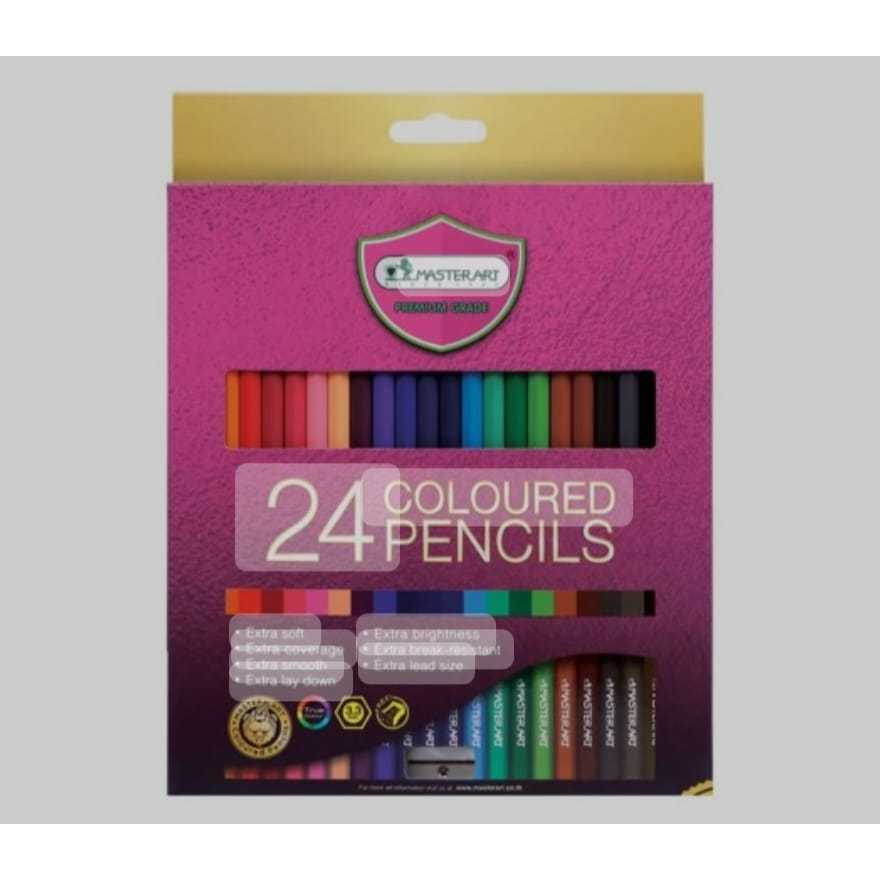 MASTERART Coloured Pencils Master Series 24 Color | Shopee Malaysia