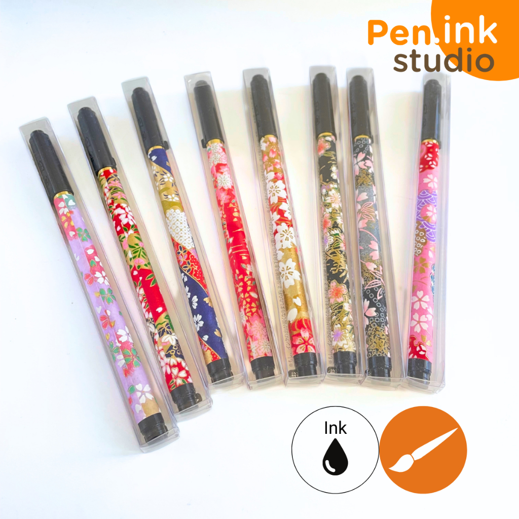 Koto Sakura Brush Pen Black Ink Color Gift Only | Shopee Malaysia