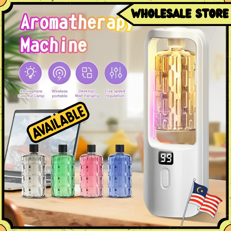 Automatic Aroma Diffuser Machine Humidifier Digital Display Essential ...