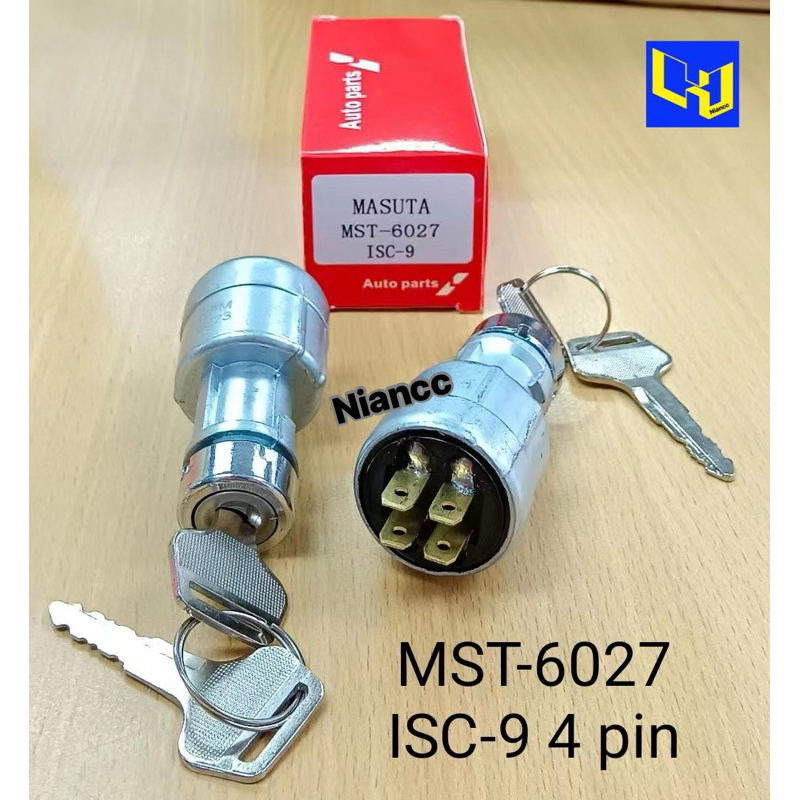 MST-6027 ISC-9 Car Key Switch 4 pin | Shopee Malaysia