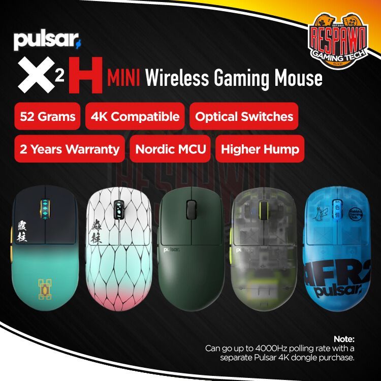 Pulsar X2H Mini Wireless Gaming Mouse | Shopee Malaysia