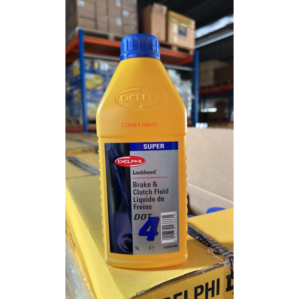 DOT 4 DELPHI BRAKE AND CLUTCH OIL HEAVY DUTY 1000ML Shopee Malaysia