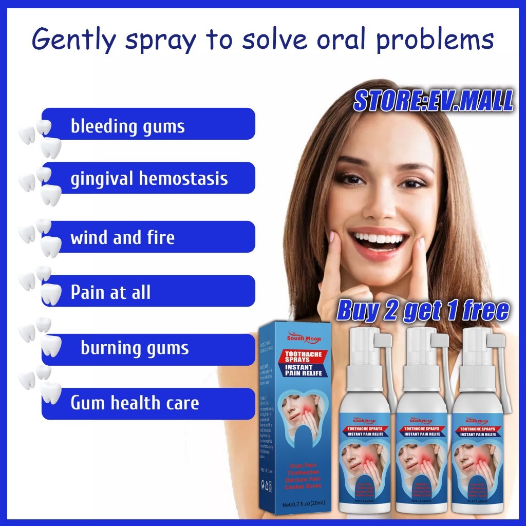 Toothache spray Oral pain relief spray herbal analgesic antibacterial Toothache spray Oral pain relief spray herbal analgesic antibacterial